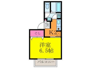 セジュ－ル千里丘の物件間取画像